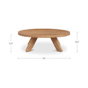 Alden - Coffee Table - Natural Oak - Moe's Home Collection - Coffee Tables - Elite Enclave Home