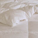 Heavy Warmth - Goose Feather and Down Oversize Queen Comforter - Cream