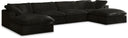 Cozy - 6 Piece Modular Double Chaise Sectional