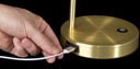 LED Adjustable Desk Lamp - Shiny Satin Brass
