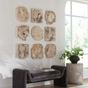 Bahati - Wood Bleached Wall Decor (Set of 9) - Brown - Uttermost - Wall Decor - Elite Enclave Home