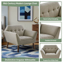 Newport - Lounge Chair - Light Gray - INK+IVY - Arm Chairs - Elite Enclave Home