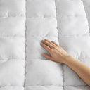Dream Puff - Overfilled Down Alternative King Mattress Pad - White