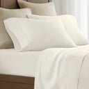 Standard Sateen Pillowcase Set - Off - White - Harbor House - Sheets & Pillowcases - Elite Enclave Home