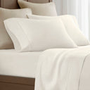 King Sateen Pillowcase Set - Off-White