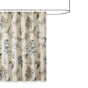 Quincy - Printed Shower Curtain - Khaki - Madison Park - Shower Curtains - Elite Enclave Home