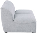 Miramar - 2 Seat Armless Modular Sofa - Meridian Furniture - Stationary Sectionals - Elite Enclave Home