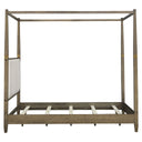 Baylor - Queen Canopy Bed - Brown - Madison Park - Canopy Beds - Elite Enclave Home