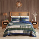 Spruce Hill - King Oversized Quilt Mini Set - Green
