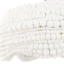 Biddeford - 5 Light Beaded Pendant - White - Uttermost - Pendant Lighting- Elite Enclave Home