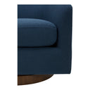 Oscy - Swivel Chair - Dark Atlantic - Moe's Home Collection - Swivel Chairs - Elite Enclave Home