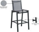 Nizuc - Outdoor Patio Barstool (Set of 2) - Meridian Furniture - Stool Sets- Elite Enclave Home