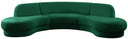 Rosa - Sectional - Meridian Furniture - Stationary Sectionals - Elite Enclave Home