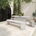 Lyon - Outdoor Bench - White - Moe's Home Collection - Benches - Elite Enclave Home