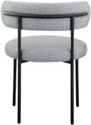 Beacon - Boucle Fabric Dining Chair (Set of 2) - Meridian Furniture - Chair Sets - Elite Enclave Home