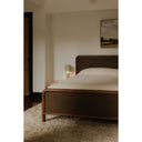 Rye - Queen Bed - Warm Brown - Moe's Home Collection - Platform Beds - Elite Enclave Home