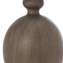 Geometric Table Lamps With Beige Drum Shade (Set of 2) - Brown