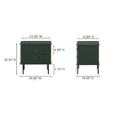 Reagan - Nightstand - Deep Green - Moe's Home Collection - Accent Nightstands - Elite Enclave Home