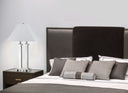 Metal Two Light Desk USB Table Lamp With White Novelty Shade - Nickel