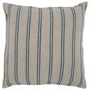 Delgada - 26" x 26" Pillow - Natural / Blue - Classic Home - Accent Pillows - Elite Enclave Home