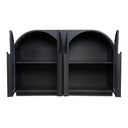 Salone - Cabinet - Black - Moe's Home Collection - Accent Cabinets - Elite Enclave Home
