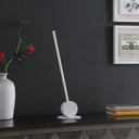 Metal Leaning Stick LED Table Lamp - White