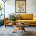 Blaze - Wood Triangle Coffee Table - Brown - INK+IVY - Coffee Tables - Elite Enclave Home