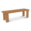 Marina - Outdoor Dining Bench - Light Brown - Moe's Home Collection - Benches - Elite Enclave Home