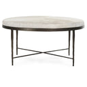 Bose - Hide Round Coffee Table - Ivory