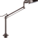Metal Swing Arm Table Lamp - Silver