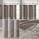 Aubrey - Shower Curtain - Blue / Brown - Madison Park - Shower Curtains - Elite Enclave Home