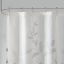 Cecily - 72" Burnout Printed Shower Curtain - Gray - Madison Park - Shower Curtains - Elite Enclave Home