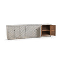 Malibu - 8 Door Cabinet - Blue Washed - Classic Home - Buffets - Elite Enclave Home