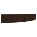 Naomi - 3 Piece Concave Modular Sectional - Dark Brown - Moe's Home Collection - Stationary Sectionals - Elite Enclave Home