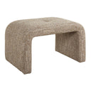 Leora - Upholstered Modern Small Bench - Brown - Uttermost - Upholstered Benches - Elite Enclave Home