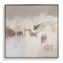 Daybreak - Framed Abstract Art - Black / Blue / Brown / Orange / White / Woodtone / Yellow - Uttermost - Canvas Art - Elite Enclave Home