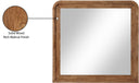 Fluted - Mirror - Meridian Furniture - Mirrors - Elite Enclave Home