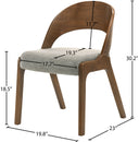 Woodson - Dining Chair (Set of 2) - Meridian Furniture - Chair Sets - Elite Enclave Home
