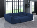Miramar - 6 Piece Modular Sectional - Meridian Furniture - Stationary Sectionals - Elite Enclave Home