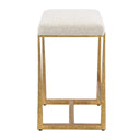 Midas - Counter Stool - Gold - Uttermost - Counter Height (24"-27")- Elite Enclave Home