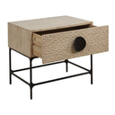 Lunar - Wooden Side Table - Black / Woodtone - Uttermost - Side Tables - Elite Enclave Home