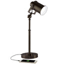 Vintage Style Industrial LED Adjustable Desk Lamp - Bronze