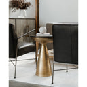 Font - Side Table - Brass - Moe's Home Collection - Side Tables - Elite Enclave Home
