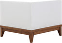 Rio Corner Chair – Off White – solid acacia wood frame with water-resistant fabric cushions