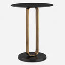 Aperture - Accent Table - Brass