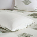Tahli - 3 Piece Cotton Blend Chenille Comforter Set - Green