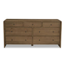 Riley - 7 Drawer Dresser - Oak - Moe's Home Collection - Dressers - Elite Enclave Home