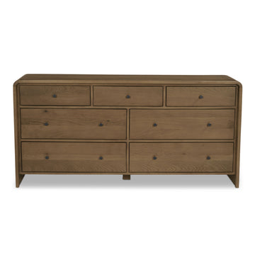 Riley - 7 Drawer Dresser - Oak