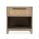 Jensen - 1 Drawer Nightstand - Taupe