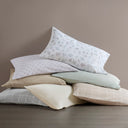 Cozy Cotton Flannel - King Printed Sheet Set - Gray Windowpane - True North by Sleep Philosophy - Bedding Sets - Elite Enclave Home